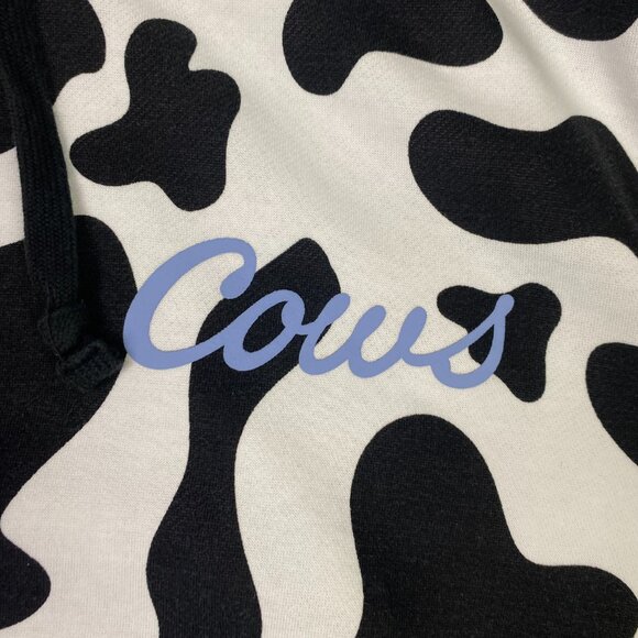 Cows Ice Cream Hoodie Women's Large Men's Medium - Picture 3 of 13